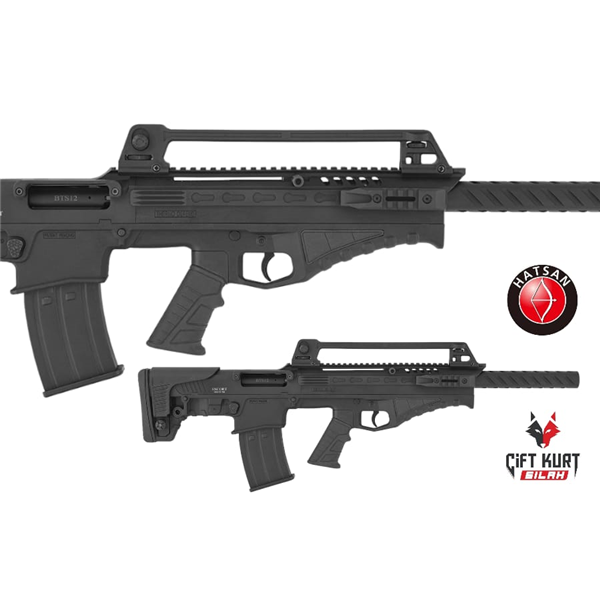 Hatsan Escort BTS 12 Tactical Bullpup Black Otomatik Av Tüfeği